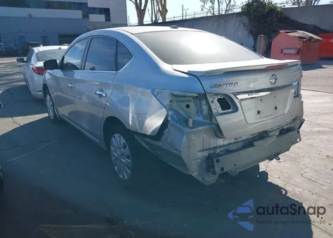 2015 Nissan Sentra Sv из США, поврежденный, VIN 3N1AB7AP4FY219189